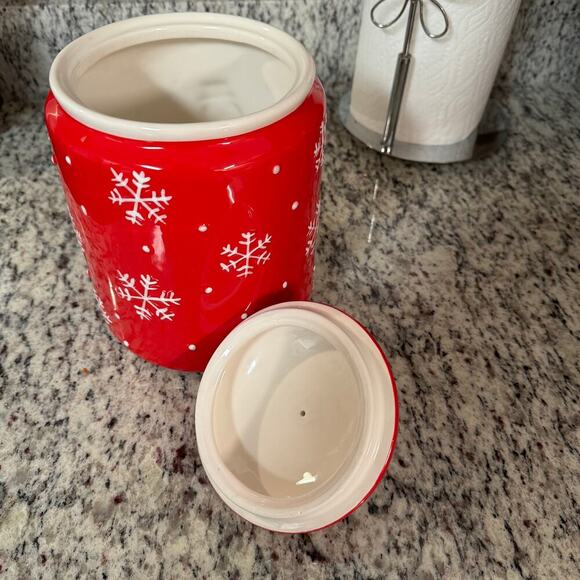Vintage Hallmark Snowman Christmas Holiday Canisters Cookie Jars - Picture 3 of 6